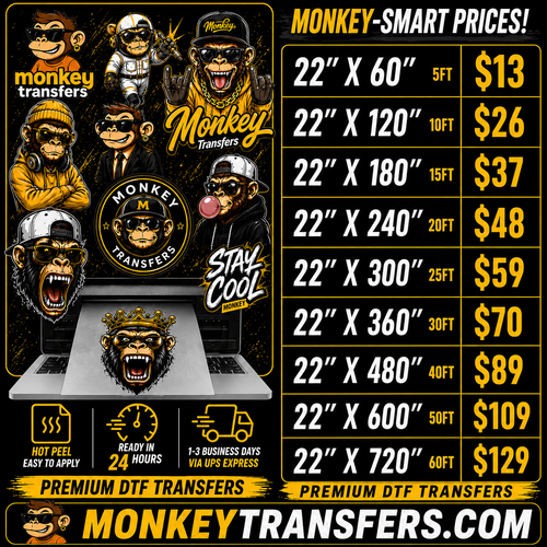 DTF Transfers Gang Sheet Builder