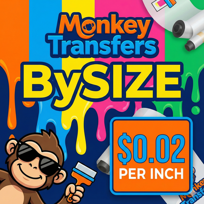 DTF Transfers by Size