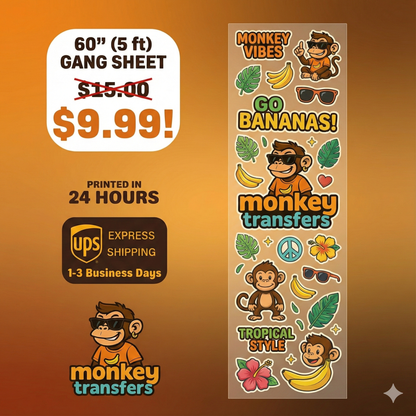 DTF Transfers Upload Gang Sheets