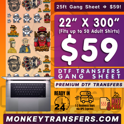 DTF Transfers Gang Sheet Builder