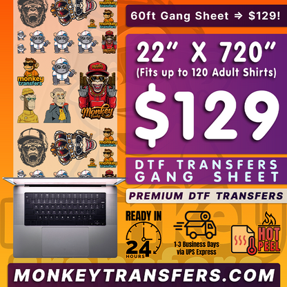 DTF Transfers Gang Sheet Builder