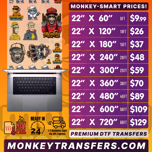 DTF Transfers Gang Sheet Builder