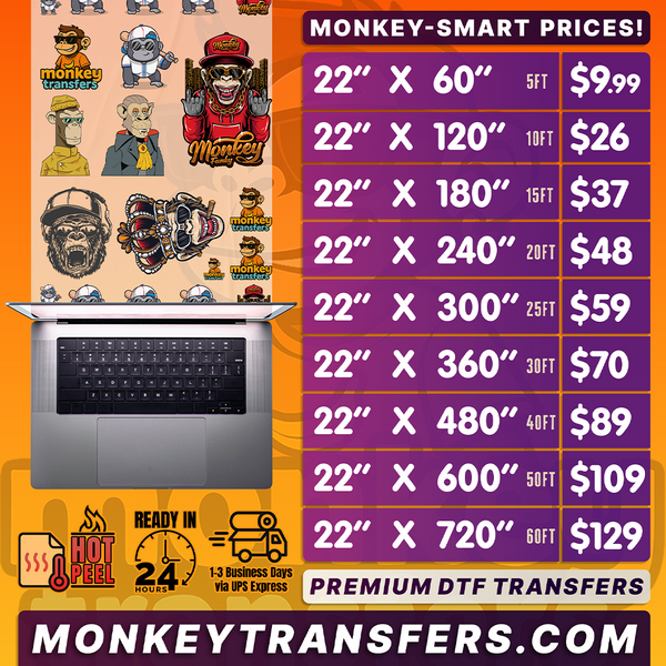 DTF Transfers Gang Sheet Builder