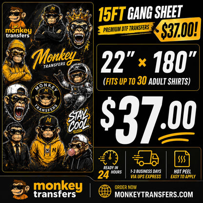 DTF Transfers Gang Sheet Builder